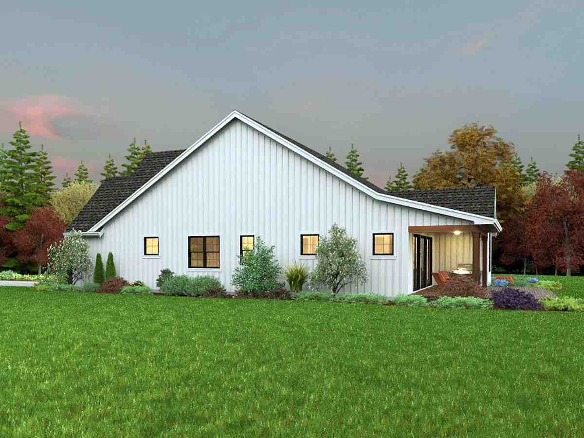 Farmhouse House Plan 81320 with 4 Beds, 3 Baths, 2 Car Garage Picture 1