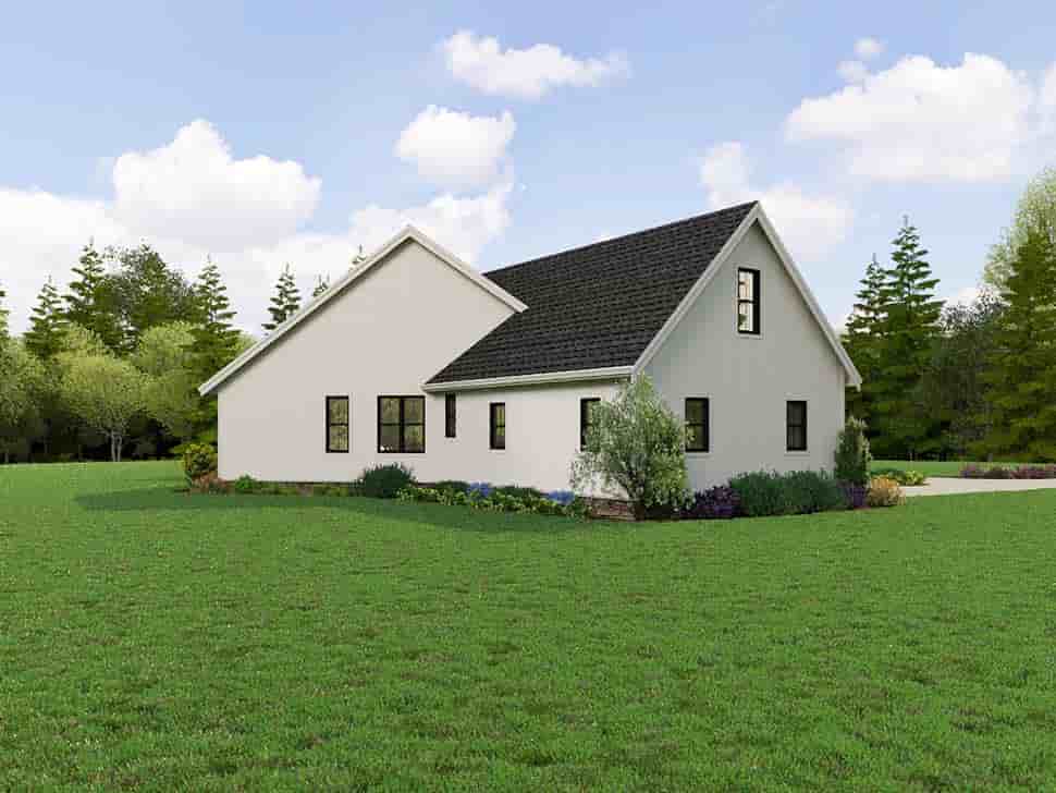 Contemporary, Farmhouse, Ranch House Plan 81355 with 3 Beds, 2 Baths, 2 Car Garage Picture 3