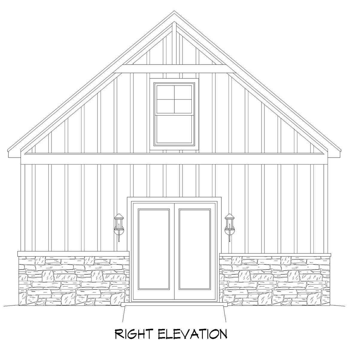 Country, Ranch 2 Car Garage Plan 81515 Picture 1