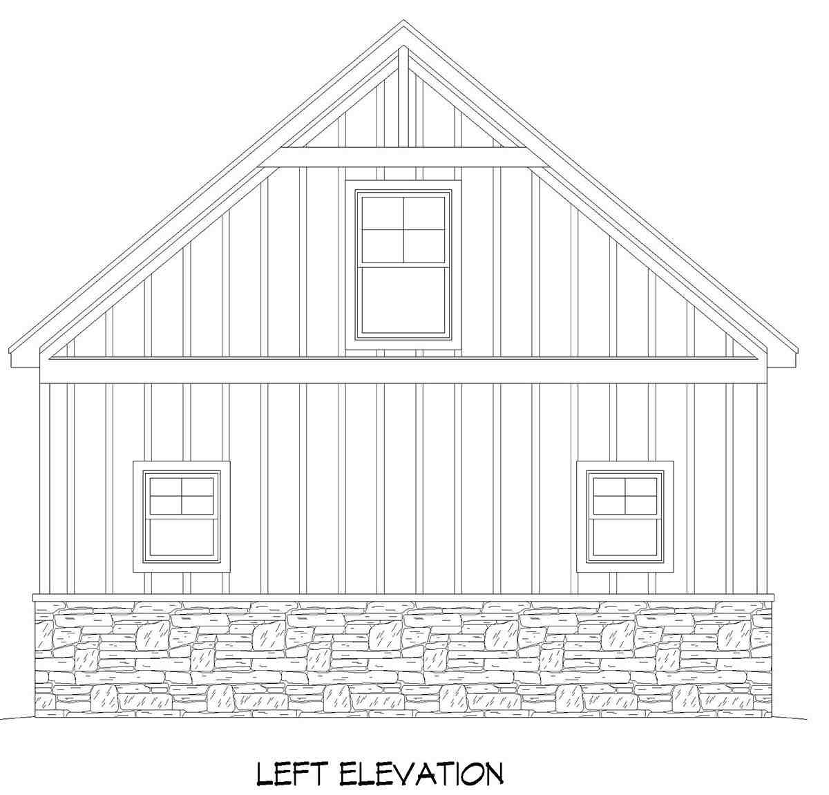 Country, Ranch 2 Car Garage Plan 81515 Picture 2