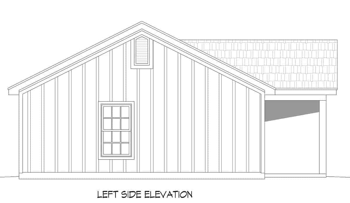 Country, Farmhouse, Ranch, Traditional House Plan 81554 Picture 2