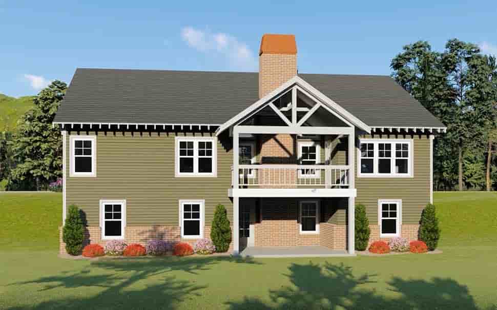 Cottage, Country, Farmhouse, Ranch House Plan 81559 with 3 Beds, 3 Baths, 2 Car Garage Picture 3
