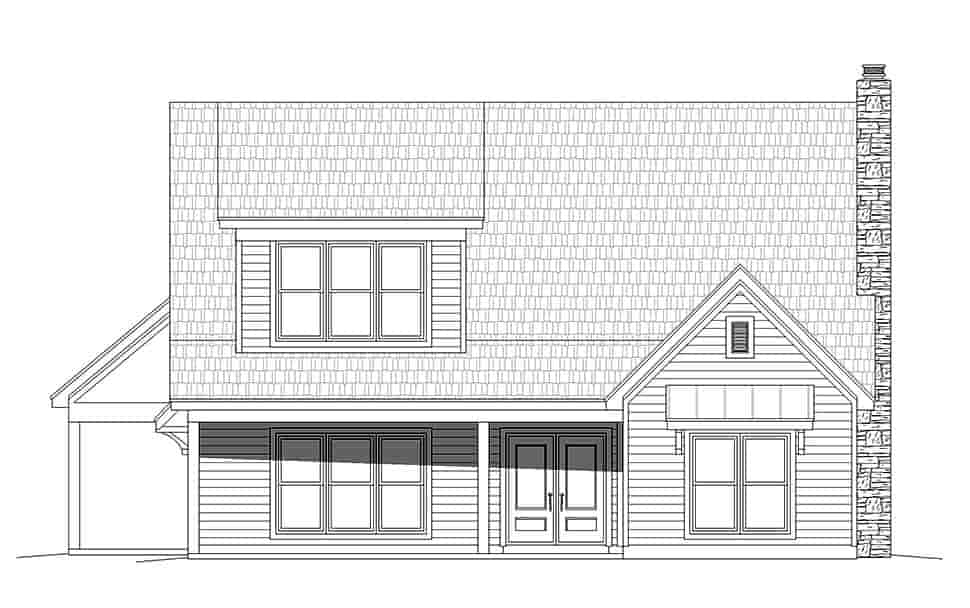 Country House Plan 81563 with 5 Beds, 4 Baths, 2 Car Garage Picture 3