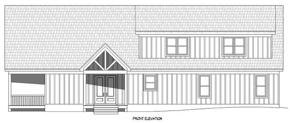 Cabin, Country, Prairie, Ranch, Traditional House Plan 81594 with 3 Beds, 3 Baths, 2 Car Garage Picture 3