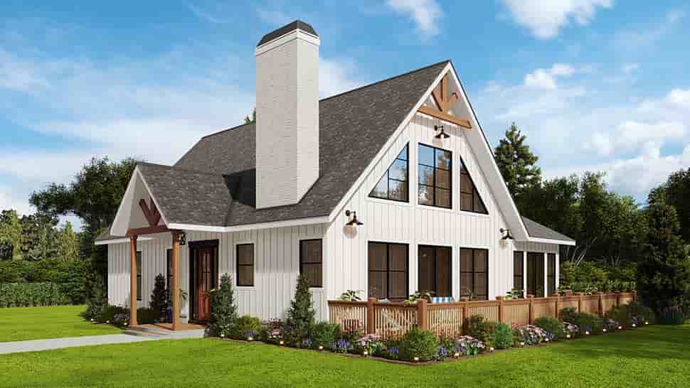 Farmhouse House Plan 81642 with 5 Beds, 4 Baths Picture 12