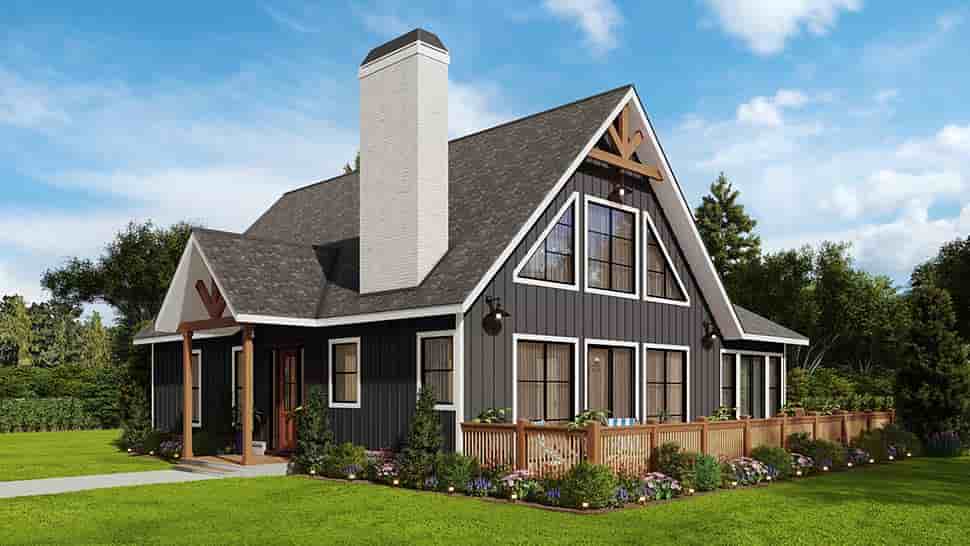 Farmhouse House Plan 81642 with 5 Beds, 4 Baths Picture 13