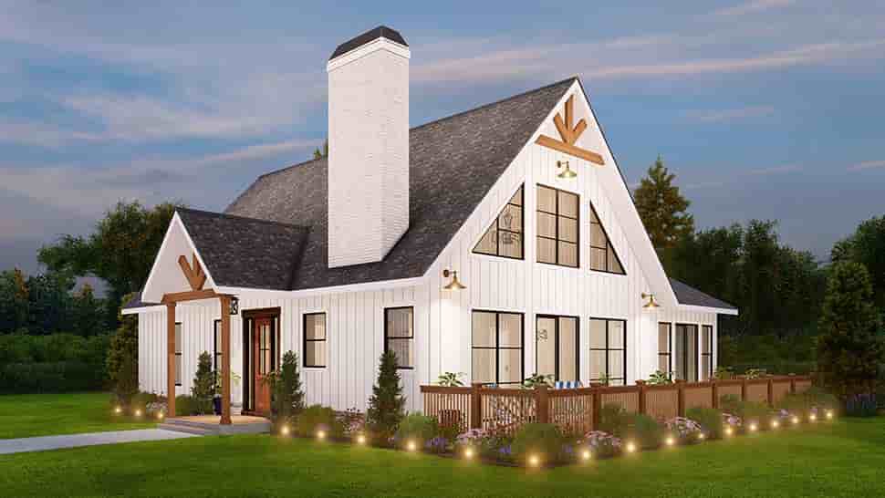 Farmhouse House Plan 81642 with 5 Beds, 4 Baths Picture 14