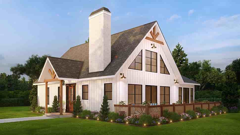 Farmhouse House Plan 81642 with 5 Beds, 4 Baths Picture 15