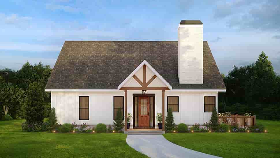 Farmhouse House Plan 81642 with 5 Beds, 4 Baths Picture 16