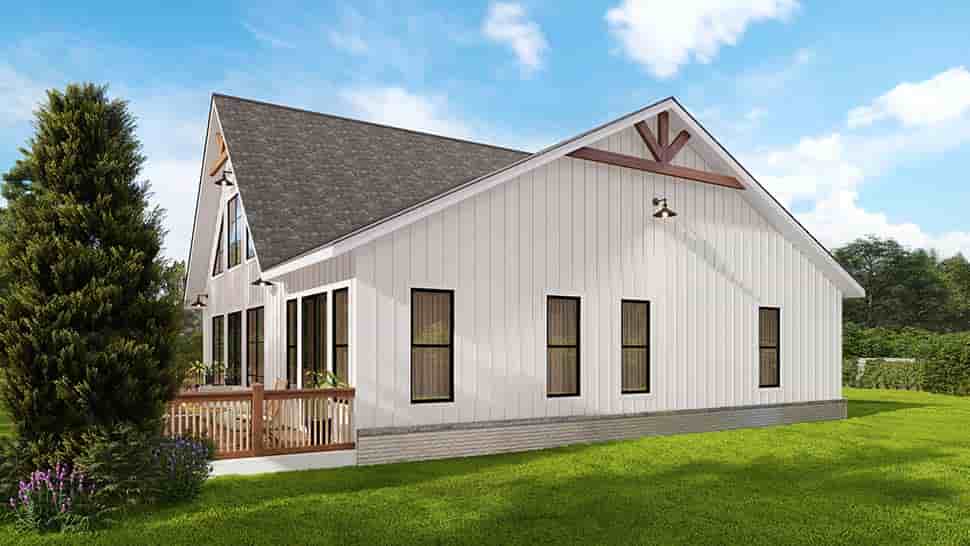 Farmhouse House Plan 81642 with 5 Beds, 4 Baths Picture 17