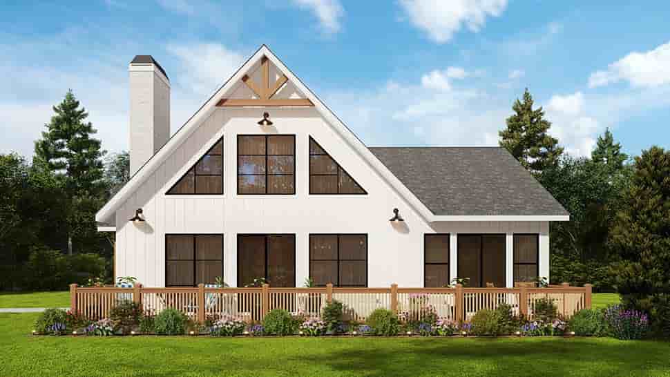 Farmhouse House Plan 81642 with 5 Beds, 4 Baths Picture 18