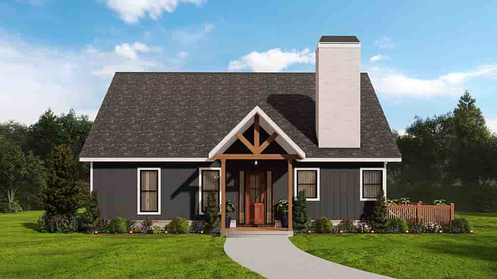 Farmhouse House Plan 81642 with 5 Beds, 4 Baths Picture 8