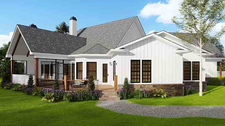 House Plan 81646 - New American Style with 3224 Sq Ft, 4 Bed House Plan 81646 - New American Style with 3224 Sq Ft, 4 Bed