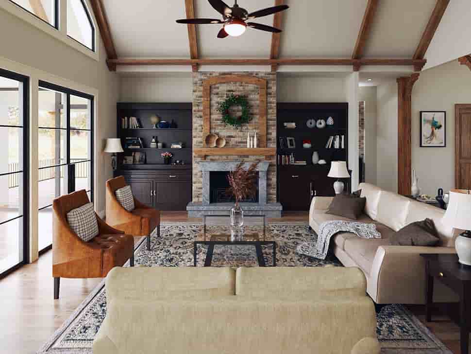 House Plan 81646 - New American Style with 3224 Sq Ft, 4 Bed House Plan 81646 - New American Style with 3224 Sq Ft, 4 Bed