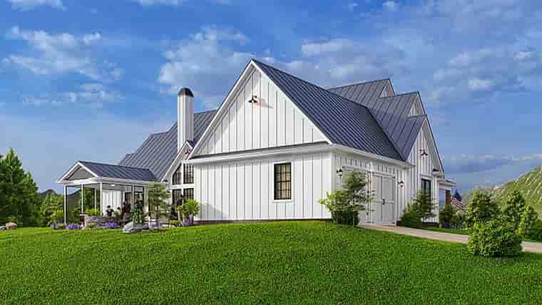 Country, Farmhouse House Plan 81663 with 3 Beds, 4 Baths, 2 Car Garage Picture 5