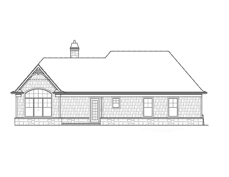 Cottage, Craftsman, Ranch, Traditional House Plan 81676 with 2 Beds, 2 Baths, 1 Car Garage Picture 16