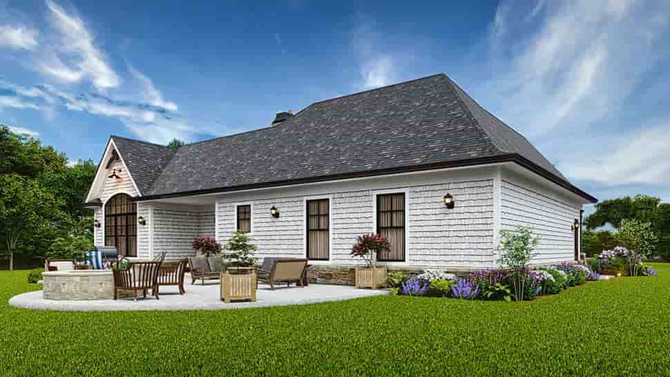 Cottage, Craftsman, Ranch, Traditional House Plan 81676 with 2 Beds, 2 Baths, 1 Car Garage Picture 3