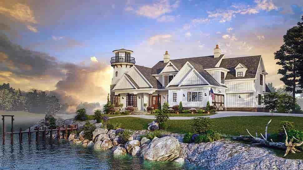 Coastal, Contemporary, Country, Craftsman, Farmhouse House Plan 81678 with 5 Beds, 5 Baths, 2 Car Garage Picture 8