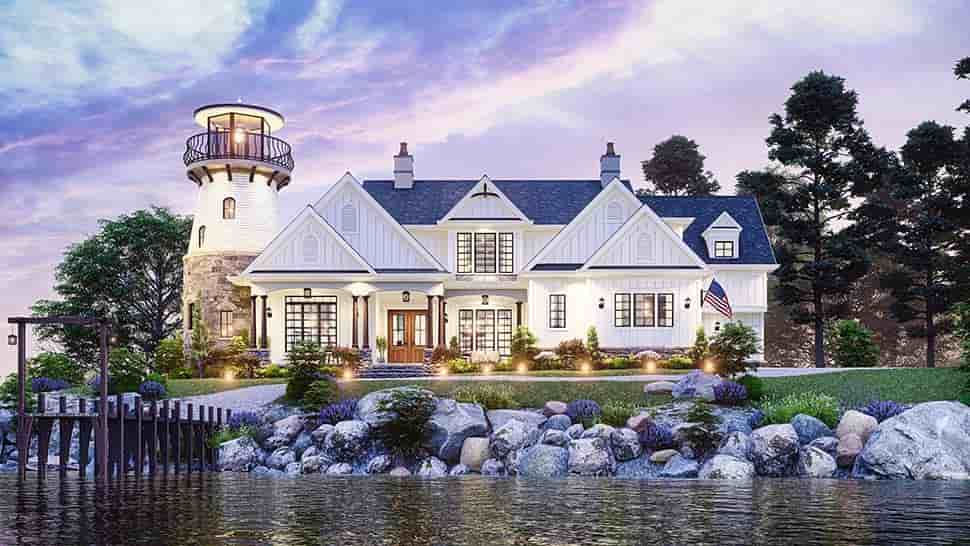 Coastal, Contemporary, Country, Craftsman, Farmhouse House Plan 81678 with 5 Beds, 5 Baths, 2 Car Garage Picture 9