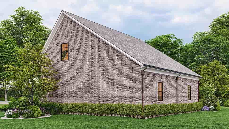 Contemporary, Country, Craftsman, Traditional Garage-Living Plan 81683 with 1 Beds, 1 Baths, 3 Car Garage Picture 12