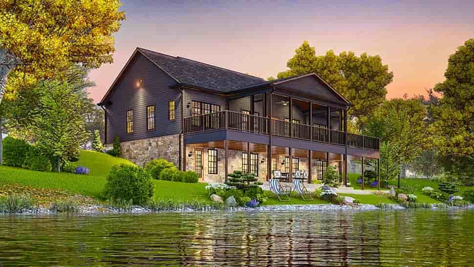 Cottage, Country, Traditional House Plan 81686 with 3 Beds, 2 Baths Picture 8