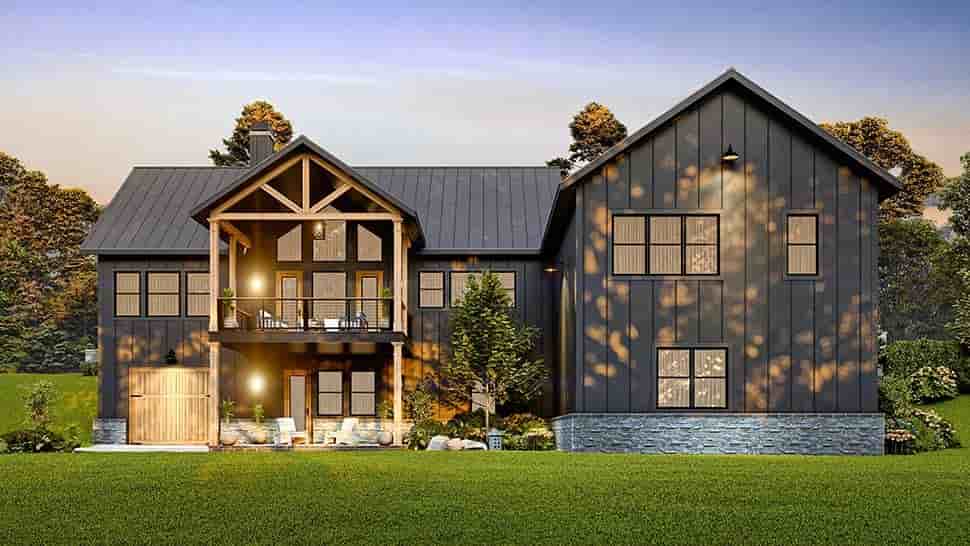Country, Craftsman, Farmhouse, Ranch House Plan 81693 with 4 Beds, 4 Baths, 2 Car Garage Picture 8