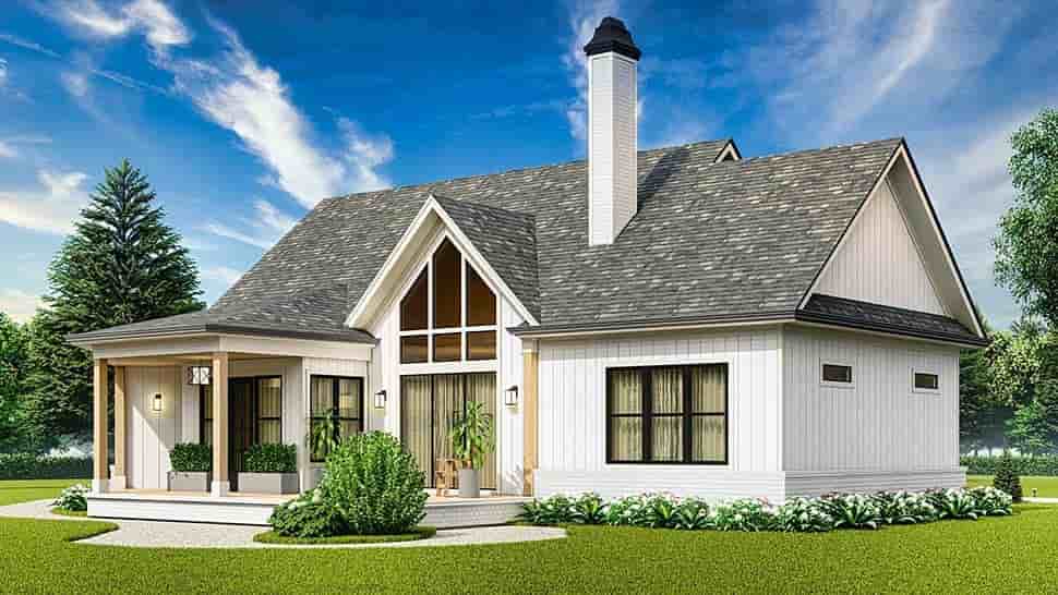 Country, Craftsman, Traditional House Plan 81694 with 3 Beds, 2 Baths, 2 Car Garage Picture 2