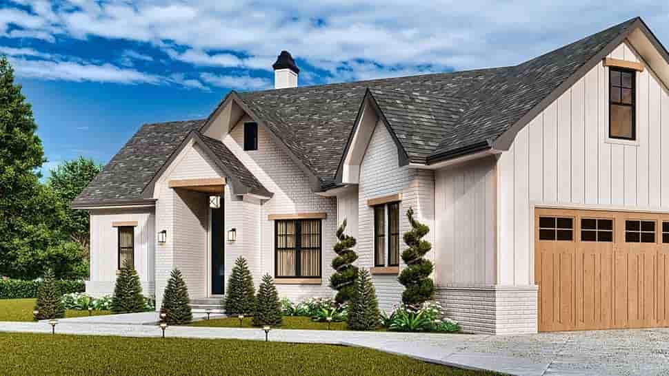 Country, Craftsman, Traditional House Plan 81694 with 3 Beds, 2 Baths, 2 Car Garage Picture 8