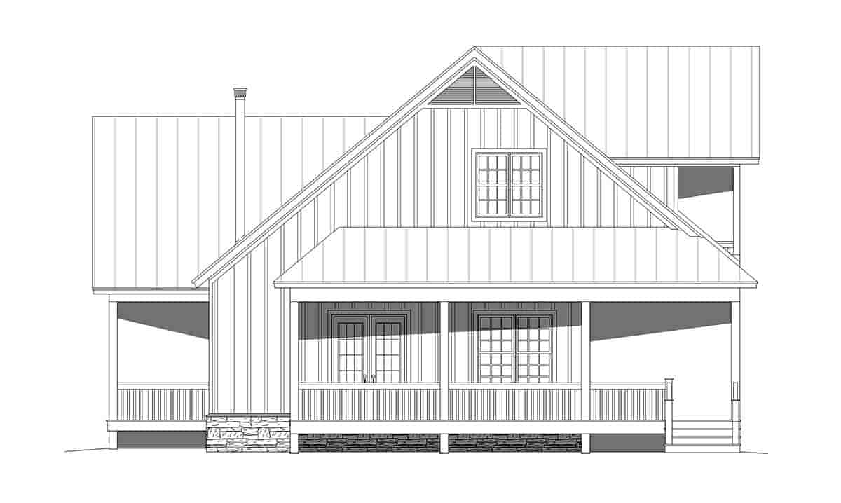 Bungalow, Cabin, Cottage, Craftsman, Farmhouse House Plan 81715 with 3 Beds, 4 Baths Picture 1