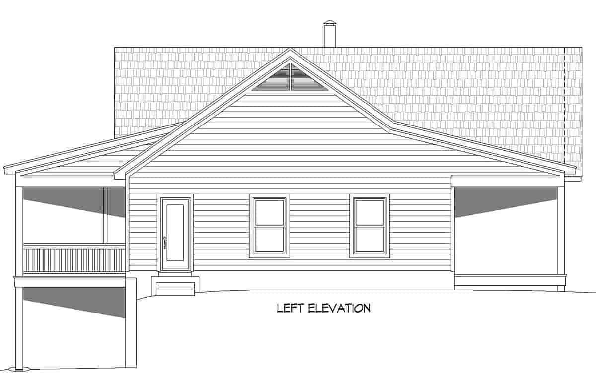 Country, Farmhouse, Ranch, Traditional House Plan 81716 with 2 Beds, 2 Baths Picture 2