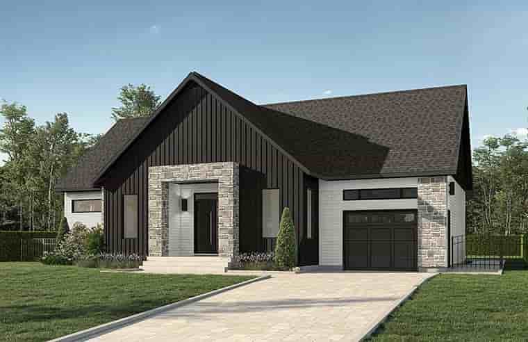 Cabin, Contemporary, Cottage, Modern, Ranch House Plan 81806 with 2 Beds, 1 Baths, 1 Car Garage Picture 5