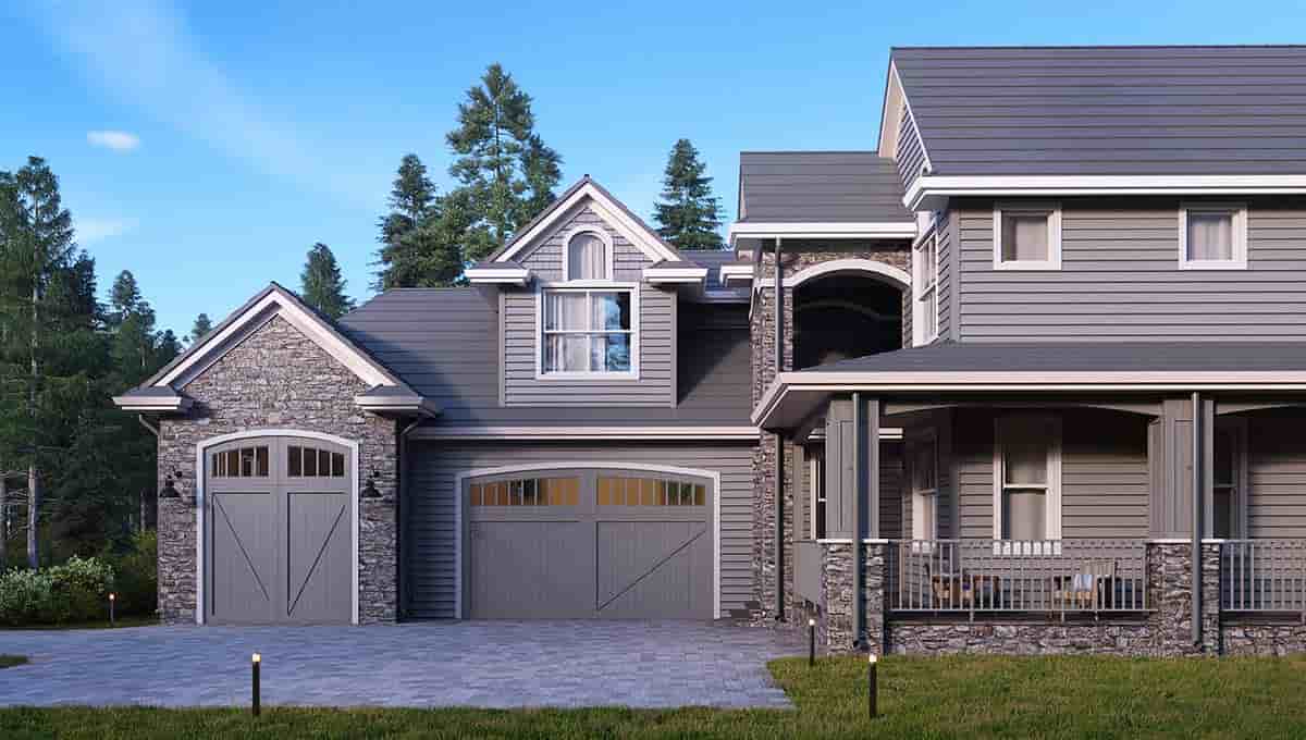 Craftsman, Traditional House Plan 81910 with 5 Beds, 5 Baths, 3 Car Garage Picture 1