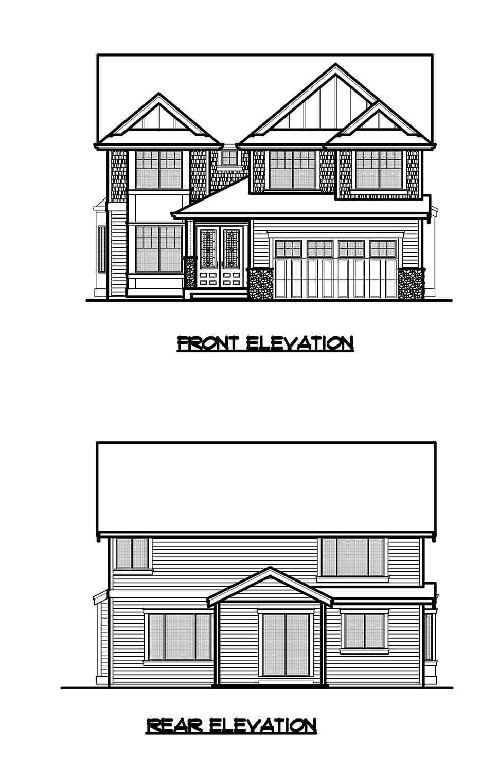 Craftsman, Traditional House Plan 81924 with 4 Beds, 3 Baths, 2 Car Garage Picture 17
