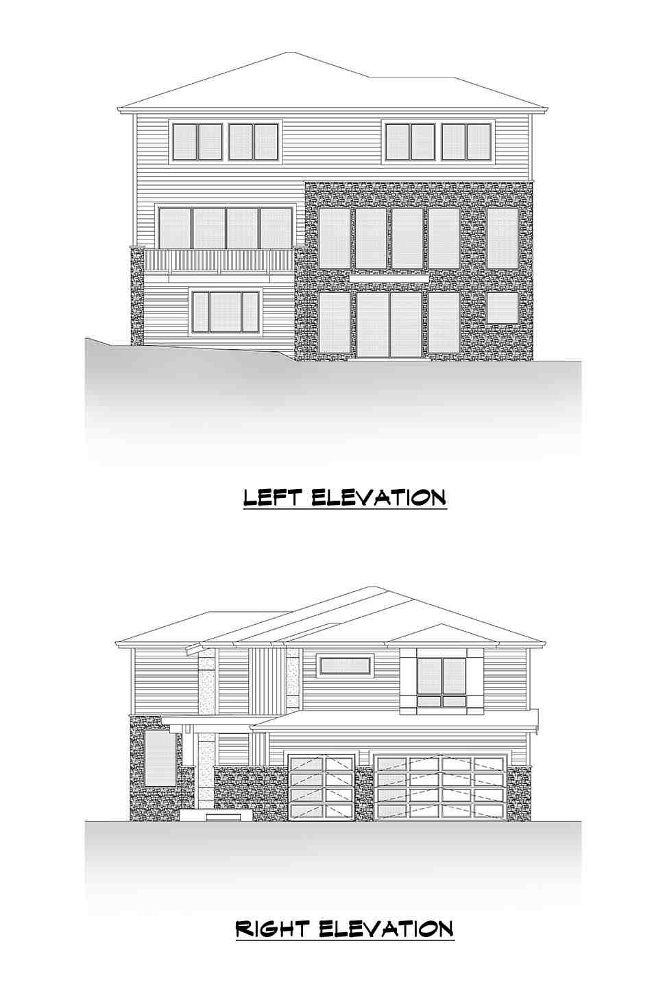 Contemporary, Modern House Plan 81948 with 6 Beds, 5 Baths, 3 Car Garage Picture 4