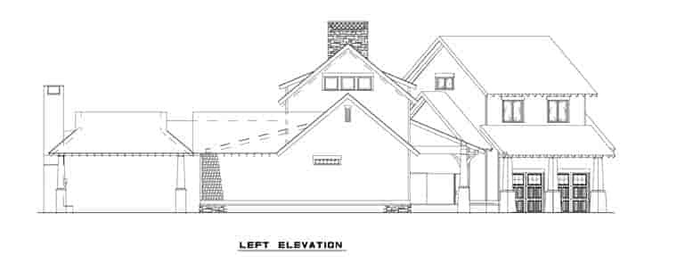 Country, Craftsman, Farmhouse House Plan 82085 with 5 Beds, 4 Baths, 2 Car Garage Picture 19