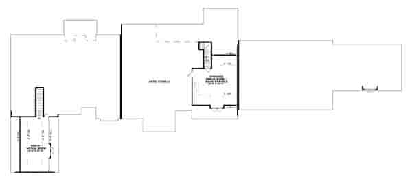 Ranch Multi-Family Plan 82147 with 9 Beds, 6 Baths, 4 Car Garage Picture 1