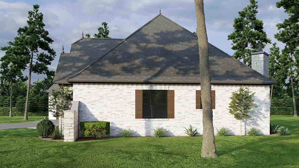 Craftsman, European House Plan 82170 with 4 Beds, 3 Baths, 2 Car Garage Picture 1