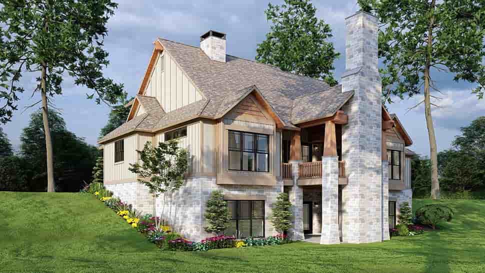 Country, Craftsman, Traditional House Plan 82352 with 5 Beds, 6 Baths, 3 Car Garage Picture 7