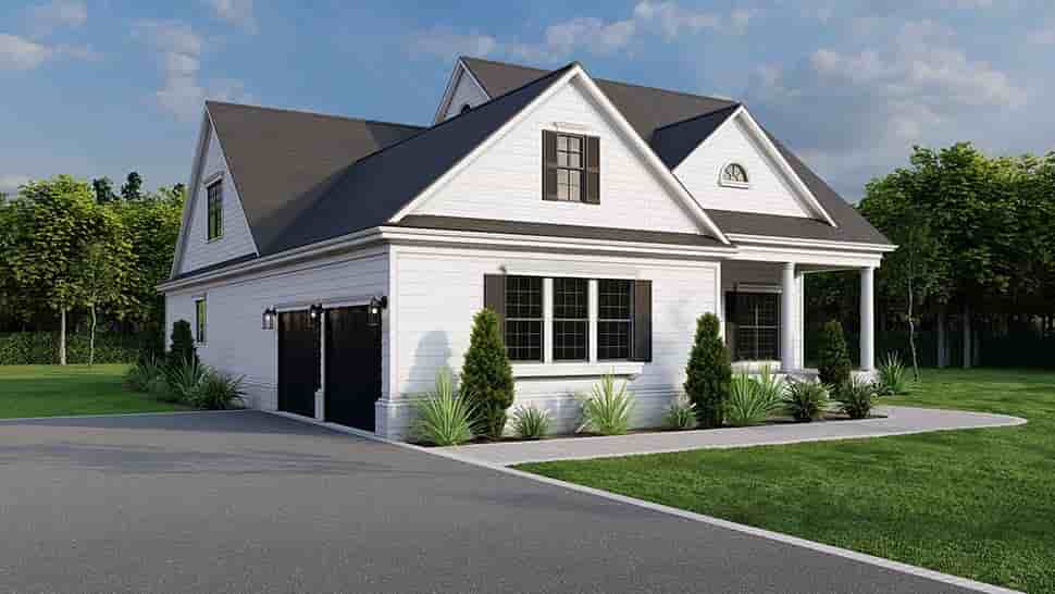 Bungalow, Country, Craftsman, Farmhouse, Historic, Southern, Traditional House Plan 82379 with 4 Beds, 3 Baths, 2 Car Garage Picture 4