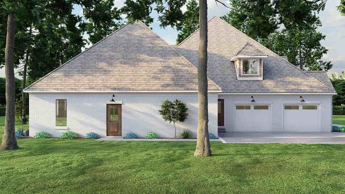 European, Traditional House Plan 82422 with 4 Beds, 5 Baths, 3 Car Garage Picture 2