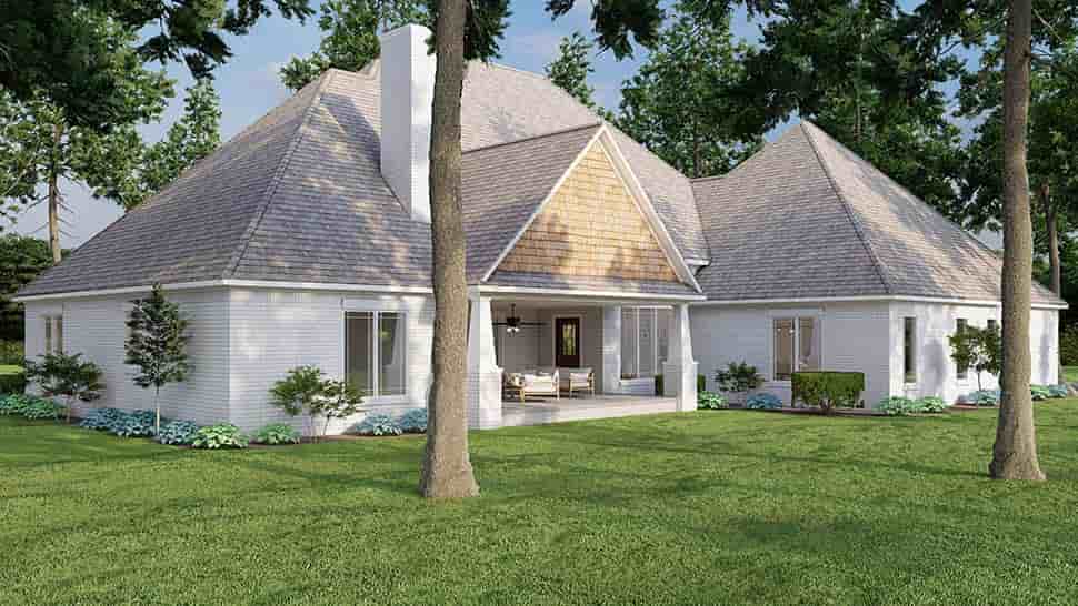 European, Traditional House Plan 82422 with 4 Beds, 5 Baths, 3 Car Garage Picture 7