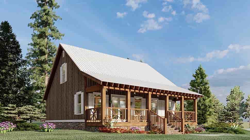 Country, Southern House Plan 82427 with 3 Beds, 4 Baths Picture 2