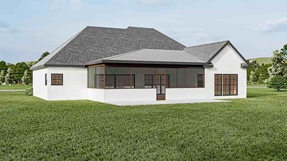 European, Southern, Traditional House Plan 82436 with 3 Beds, 2 Baths, 2 Car Garage Picture 15