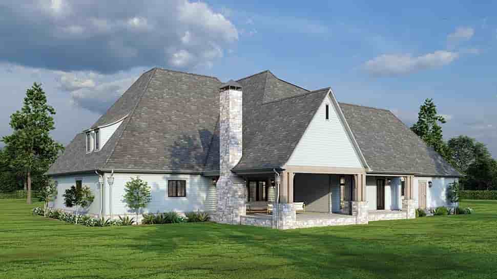 Country, European, French Country, Southern House Plan 82444 with 5 Beds, 6 Baths, 5 Car Garage Picture 6