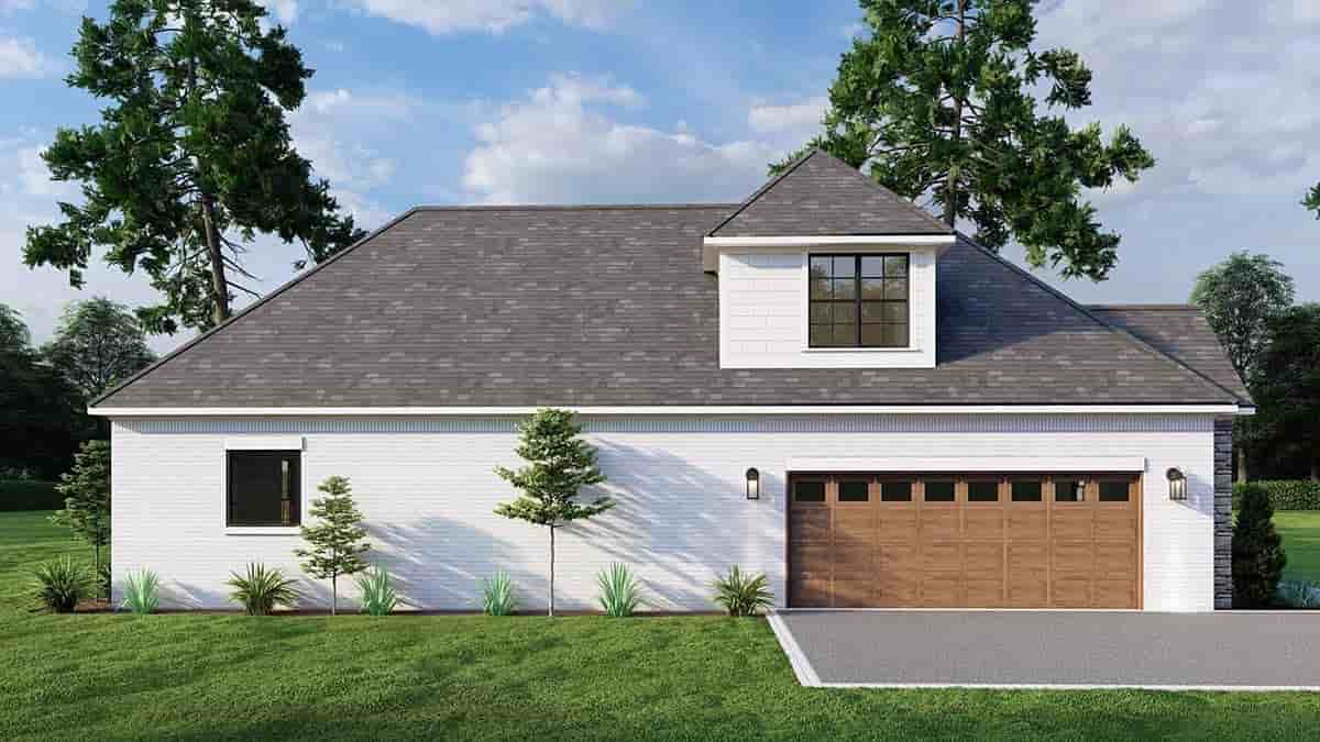 Bungalow, Craftsman, European, Traditional House Plan 82470 with 3 Beds, 4 Baths, 2 Car Garage Picture 2