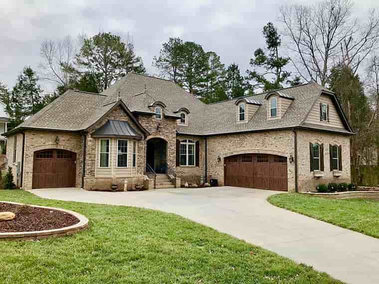 European, French Country House Plan 82479 with 3 Beds, 2 Baths, 3 Car Garage Picture 1