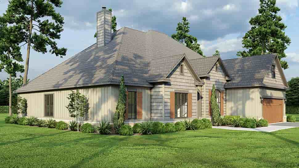 European, Traditional House Plan 82486 with 4 Beds, 3 Baths, 2 Car Garage Picture 18