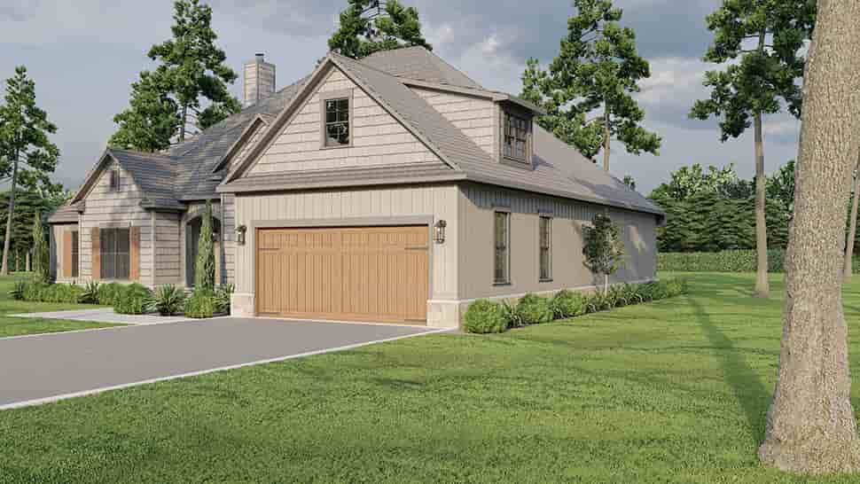 European, Traditional House Plan 82486 with 4 Beds, 3 Baths, 2 Car Garage Picture 19