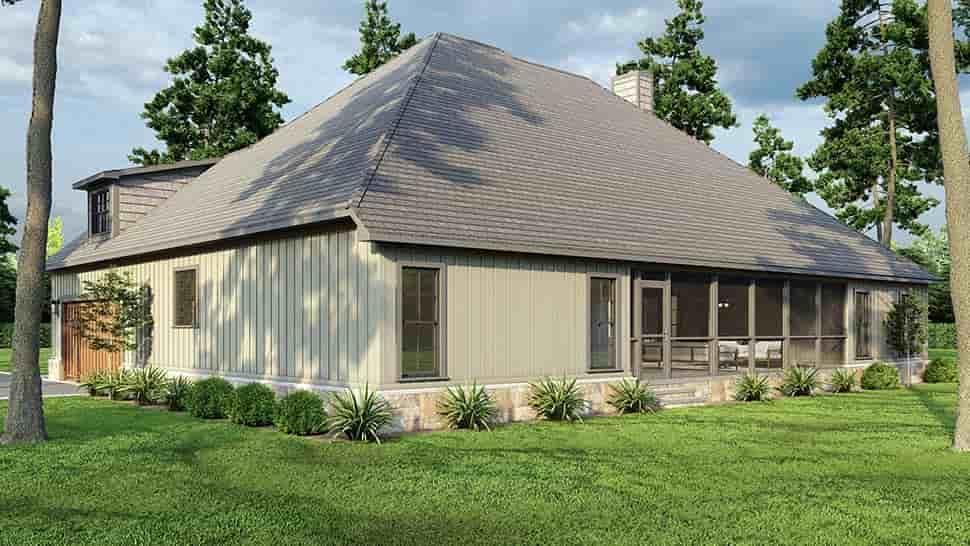 European, Traditional House Plan 82486 with 4 Beds, 3 Baths, 2 Car Garage Picture 6