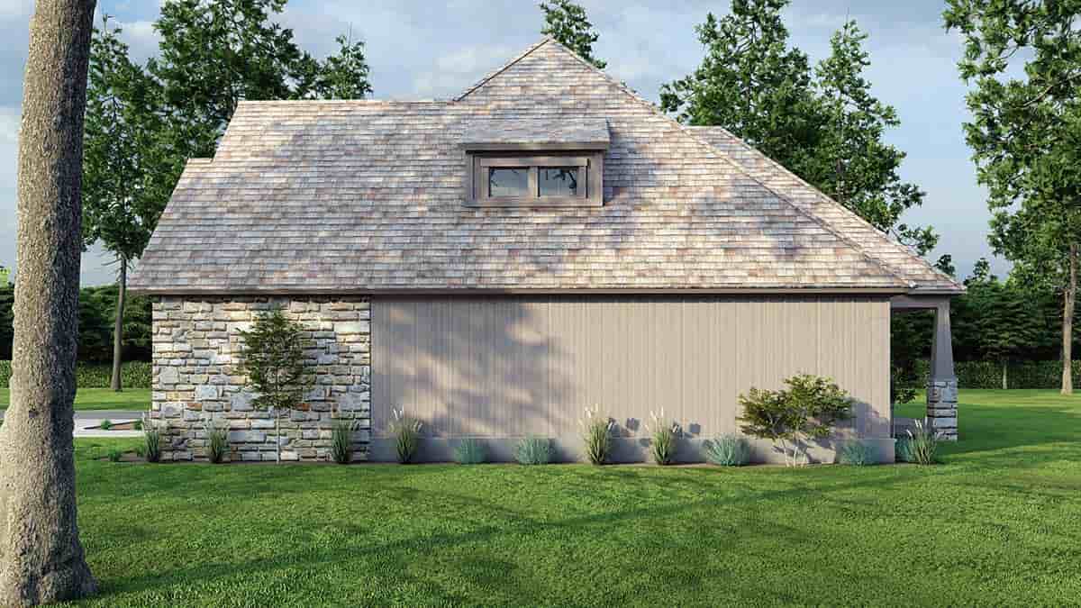 Bungalow, Craftsman, European, French Country, Southern, Traditional House Plan 82501 with 3 Beds, 4 Baths, 2 Car Garage Picture 1